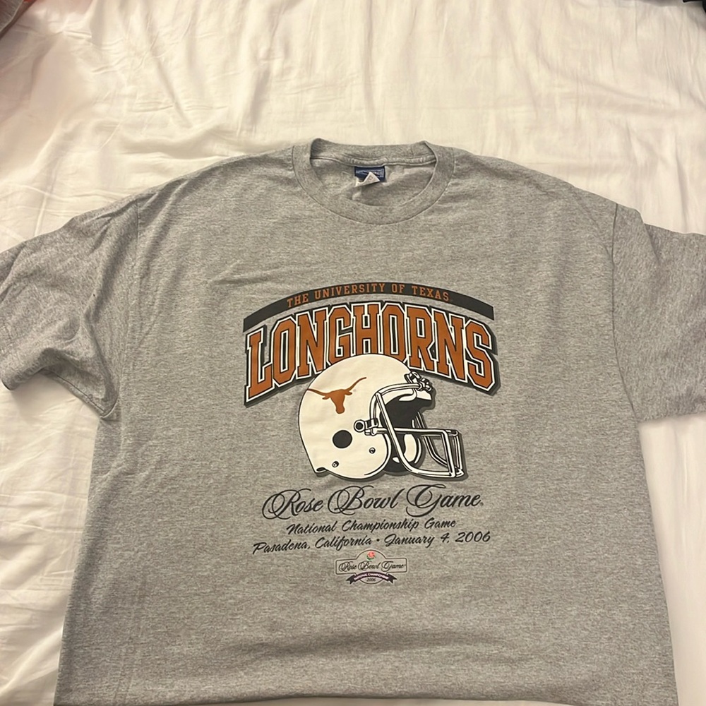 Texas Longhorns National Championship Rose Bowl ‘06 T-Shirt sz. Large